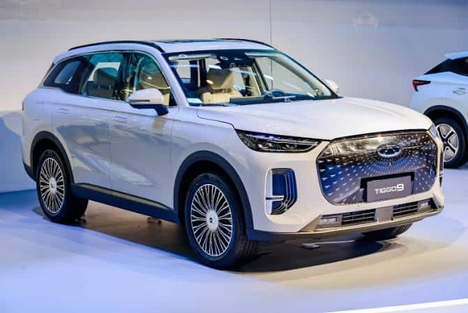 سيارة شيري تيجو 9 PHEV الجديدة