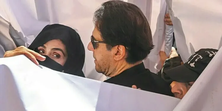 عمران خان وزوجته