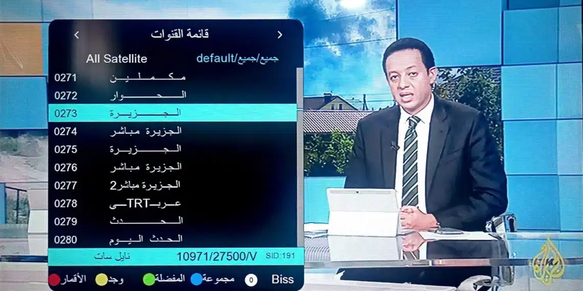 تردد قناة الجزيرة hd نايل سات